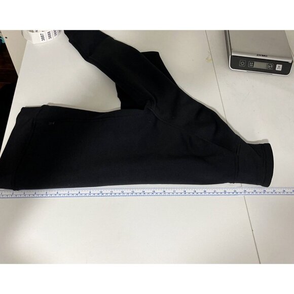 Lululemon Black Fleece-Lined Light Fall Athletic Jacket Women's Size 6 - Picture 10 of 10